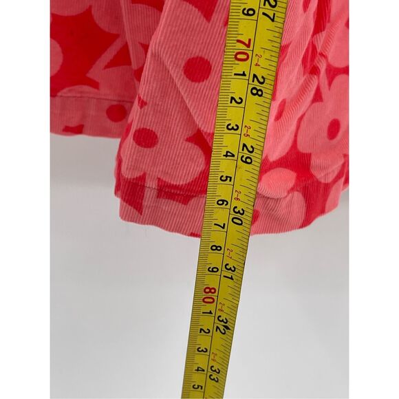 Hanna Andersson Kids Girls Dress Size 16 Pink Floral Corduroy 3/4 Sleeve - Picture 6 of 13